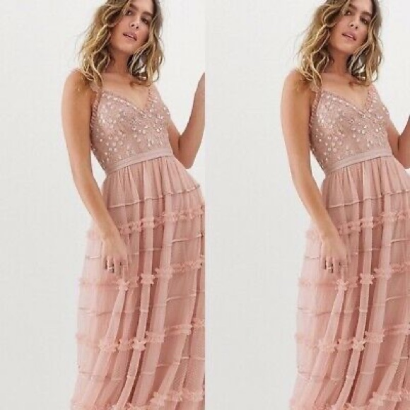 Needle & Thread Clayborne Dress pink size 0 and 6 - Picture 2 of 10